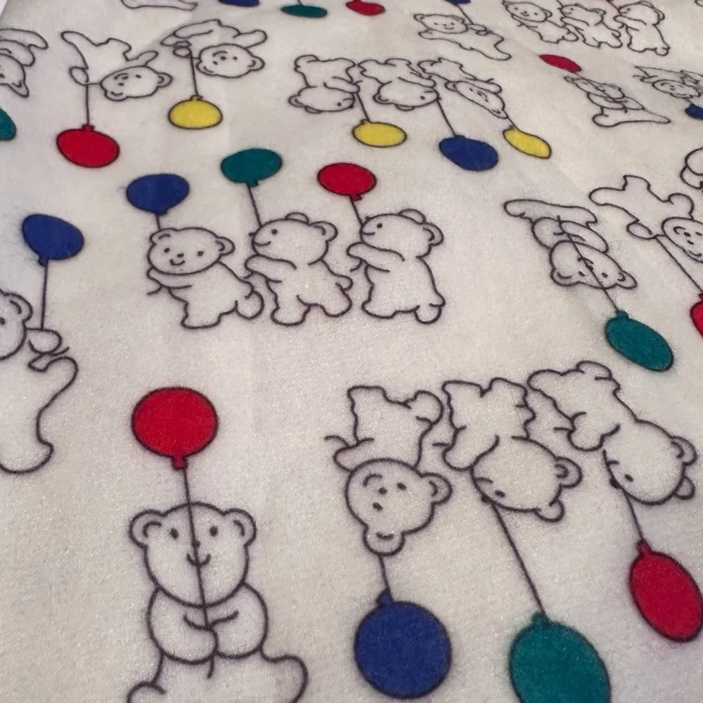 NWT Vintage Carter's Baby Bear And Balloon Sleep Sack One Size Up To 20 lbs